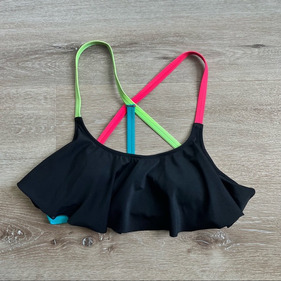 ✨Host Pick✨ Victoria’s Secret PINK Flounce Ruffle Swim Top - Picture 5 of 6